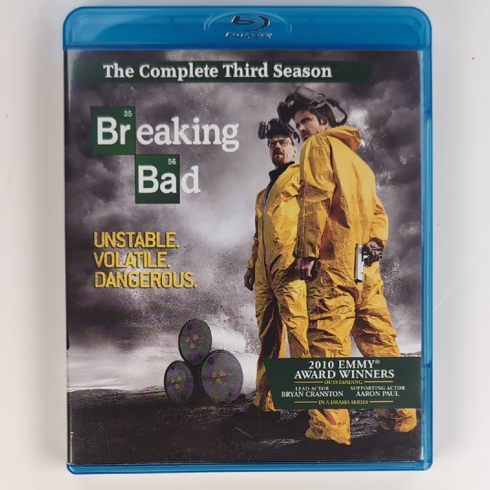 Breaking Bad Season 3 Blu-ray. 3 Disc's